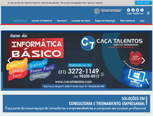 Tablet Screenshot of cacatalentos.com